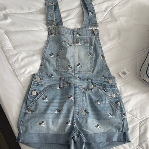 Disney Blue Women Jeans Overalls